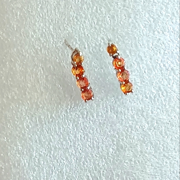 Songea Tazinian Jewelry - Authentic Tanzania Songea Sapphire Earrings